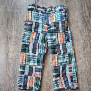 GAP Vintage Madras Plaid Boys Pants